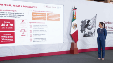 Presidenta Claudia Sheinbaum enviará al Senado iniciativa de ley general para prevenir, investigar, sancionar y reparar el daño por el delito de feminicidio