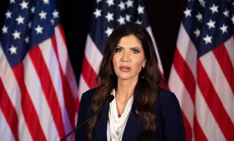 Trump destituye a Kristi Noem como secretaria de Seguridad Nacional y la nombra enviada especial del “Escudo de las Américas”