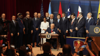 Trump reacciona a la ausencia de México, Brasil y Colombia en la cumbre del Escudo de las Américas