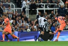 Barcelona vs Newcastle de Vuelta de Octavos de Final de Champions League. Imagen: redes sociales.