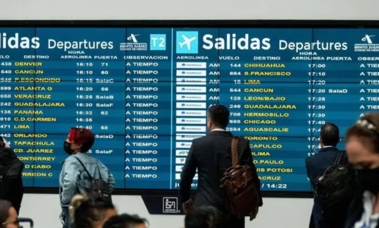 AICM anuncia incremento en el pago de la TUA sube 2.9% en vuelos nacionales y 3% en internacionales