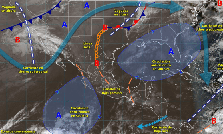 Alerta por vientos fuertes y lluvias intensas en Chiapas