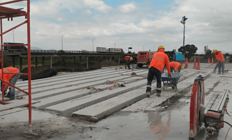 Avanza conforme a lo programado reconstrucción de los puentes Alameda Oriente 1 y 2