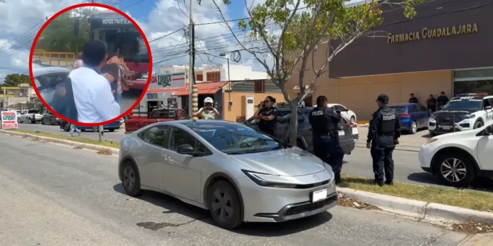 chofer del ko’ox que fue atropellado recibe reparación del daño