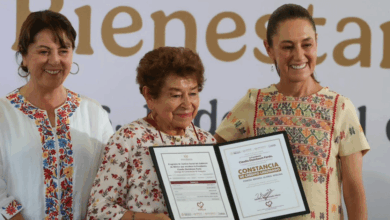 Claudia Sheinbaum entregan escrituras y condonaciones en Morelos