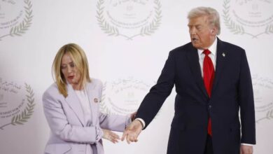 Donald Trump arremete contra la primera ministra italiana Giorgia Meloni “la inaceptable es ella”