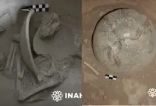 El regreso al origen: Analizan urnas funerarias mayas halladas en Campeche (Fotos INAH)