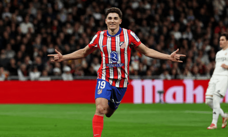 Julián Álvarez lidera triunfo del Atlético de Madrid ante Barcelona (Foto de internet)