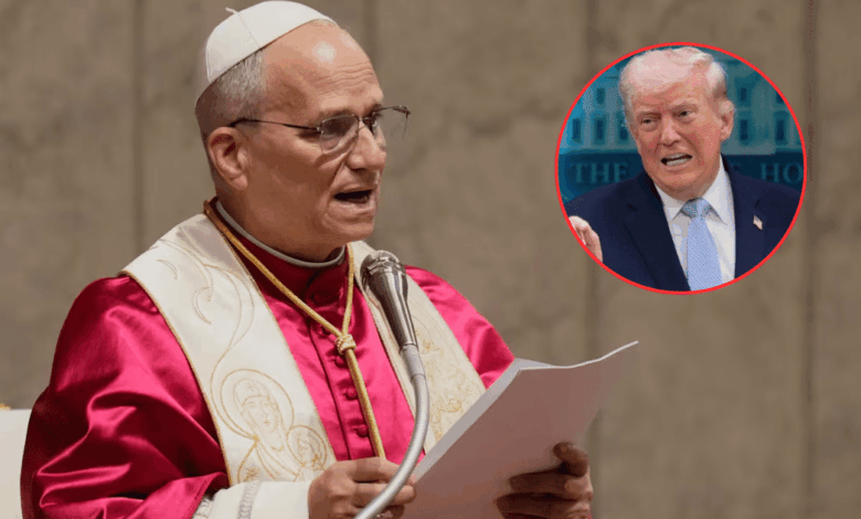 "Dios no está con los malvados" sentencia Papa León XIV ¿Contra Trump? (Fotos de internet)