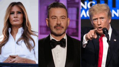 Donald y Melania Trump piden despido de Jimmy Kimmel, él responde (Fotos de internet)