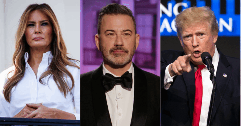 Donald y Melania Trump piden despido de Jimmy Kimmel, él responde (Fotos de internet)