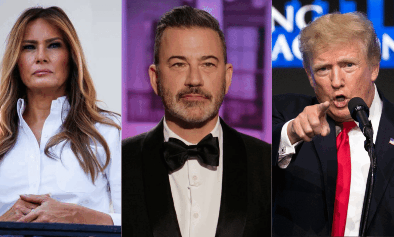 Donald y Melania Trump piden despido de Jimmy Kimmel, él responde (Fotos de internet)