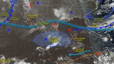 Lluvias fuertes y tormentas eléctricas afectarán gran parte de México