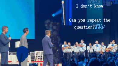 Malcolm, Reese y Francis reaccionan a la intro de Malcolm el de en medio en versión mariachi durante evento en México