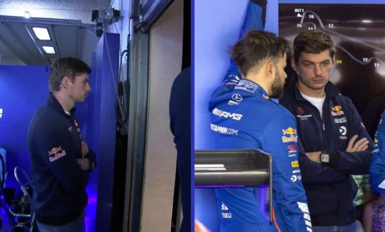 Max Verstappen observa a su propio equipo en Paul Ricard durante el GT World Challenge Europe(1)