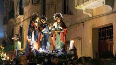 Procesión de los Misterios en Trapani 24 horas de tradición en Semana Santa