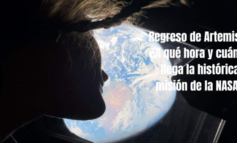 Regreso de Artemis II ¿A qué hora y cuándo llega la histórica misión de la NASA (1)