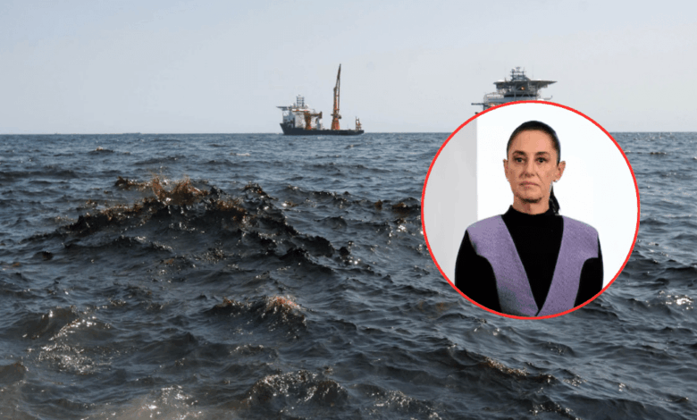 Sheinbaum impulsa Observatorio del Golfo de México tras derrame de hidrocarburos