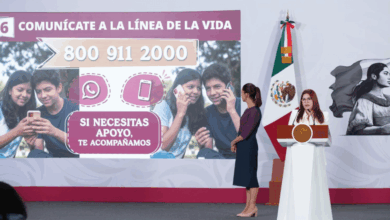 Sheinbaum lanza estrategia nacional de salud mental para jóvenes con seis ejes clave