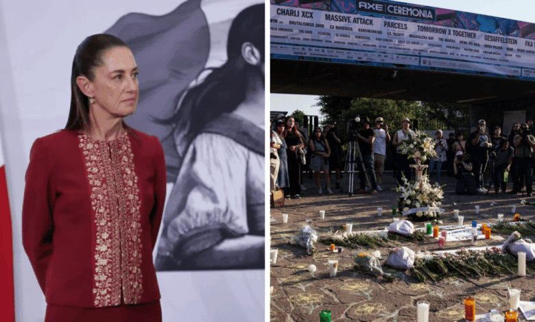 Sheinbaum solicitará avances a la FGJCDMX por caso AXE Ceremonia