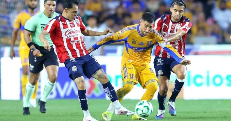 Tigres vs Chivas Cuartos de Final de Ida del Clausura 2026