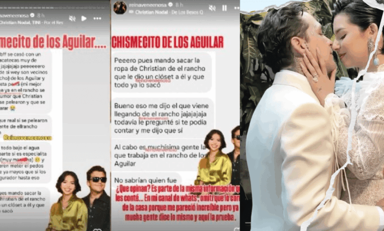 ¿Problemas en el paraíso Ángela Aguilar habría corrido a Christian Nodal de su rancho en Zacatecas