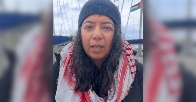 Abril Rojas denuncia tortura de Israel contra activistas