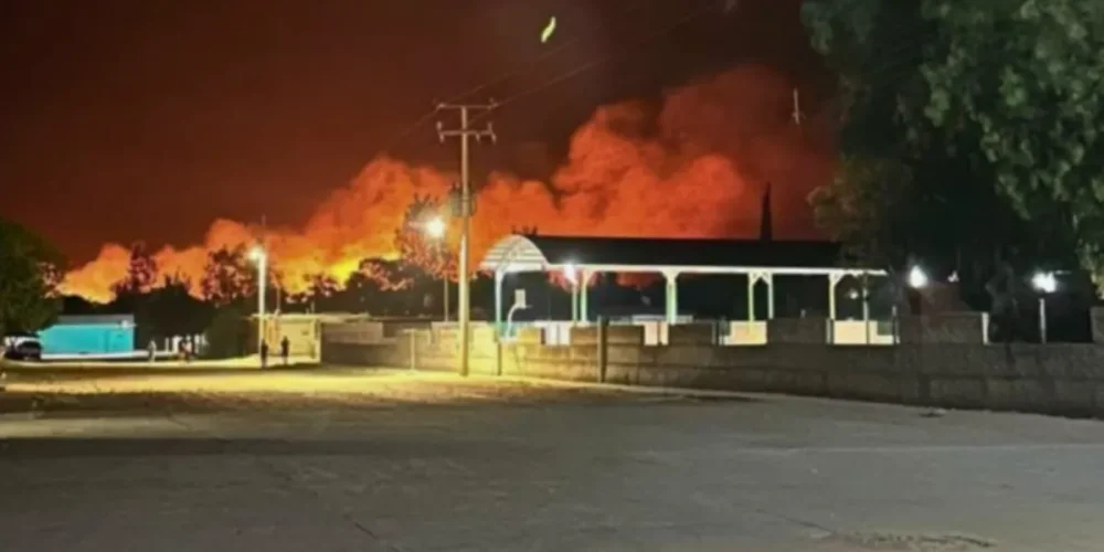 controlan incendio en pipa evitan explosión en campeche