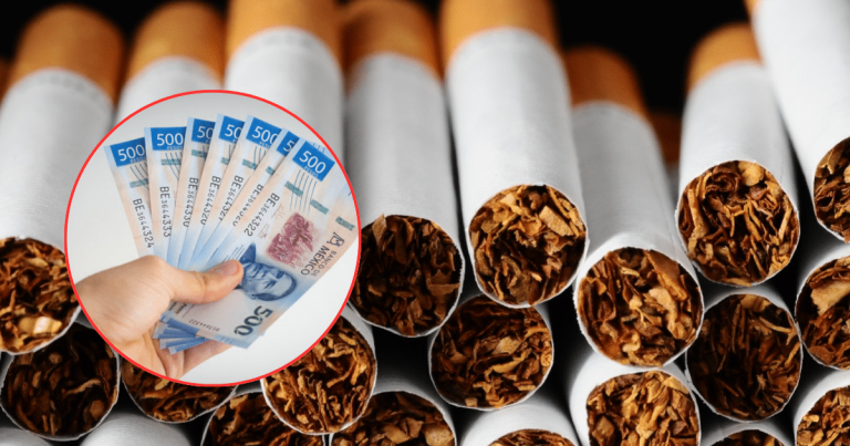 Incremento de impuestos a cigarros deja sorprendentes ingresos (Imágenes de internet)