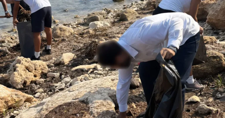 limpieza de playas en campeche semar y semabicce combaten el sargazo