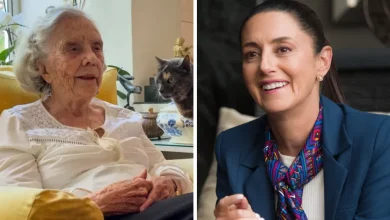 claudia sheinbaum felicita a elena poniatowska por sus 94 años