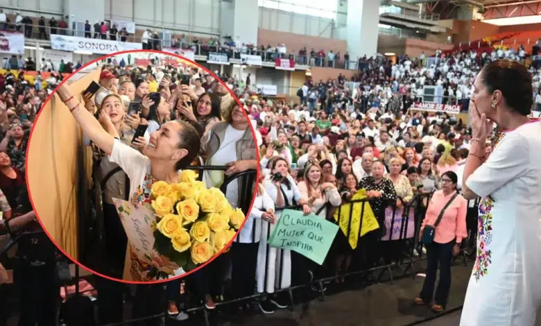 Claudia Sheinbaum culmina gira por Sonora con celebración del Día de la Madre (Fotos de cortesía)