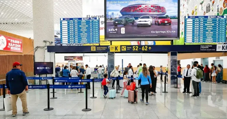 Así el AICM a unos días de la inauguración del Mundial 2026 (Foto de AICM)