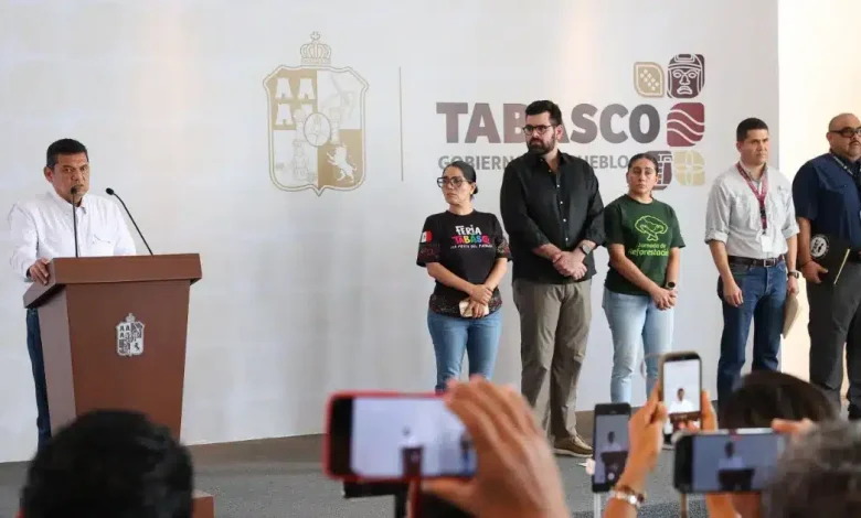 Incendio en la Nave 1 del Parque Tabasco "Dora María" (Foto de cortesía)