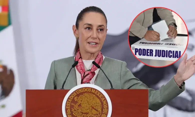 Sheinbaum propone mover elección del Poder Judicial a 2028 (Fotos de internet)
