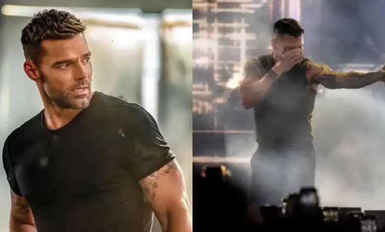 ¡Momento tenso! Ricky Martin suspende concierto por gas lacrimógeno (Fotos de internet)
