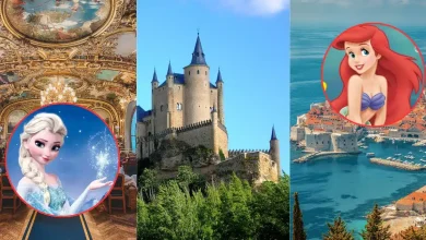 Destinos de película: 4 lugares reales que inspiraron a Disney (Fotos de internet)