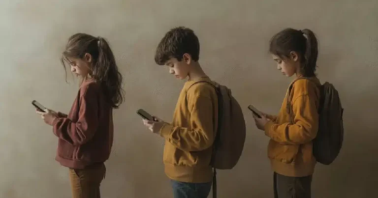 Gana terreno prohibición de celulares en clases en Europa (Foto de internet)