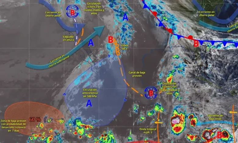 lluvias muy fuertes golpearán a quintana roo, yucatán, campeche y chiapas