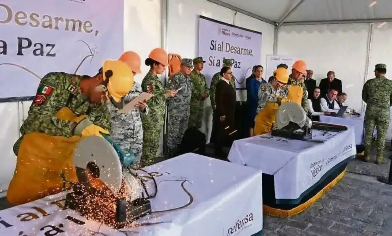 más de 10 mil armas han sido entregadas en programa de desarme segob