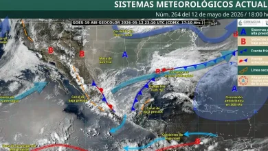 pronóstico de lluvias para mañana 13 de mayo de 2026