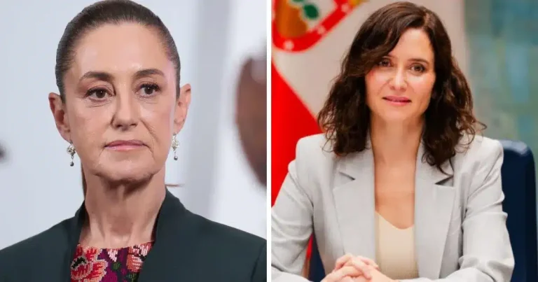 sheinbaum califica como “un fracaso” la visita de isabel díaz ayuso a méxico