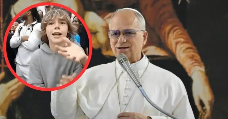 ¡se unió al trend! el papa leon causa furor en redes con la frase six seven