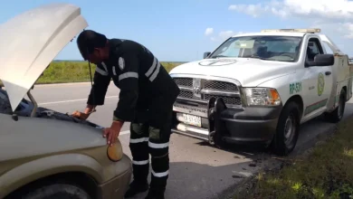 Ángeles verdes atienden a 150 viajeros en campeche