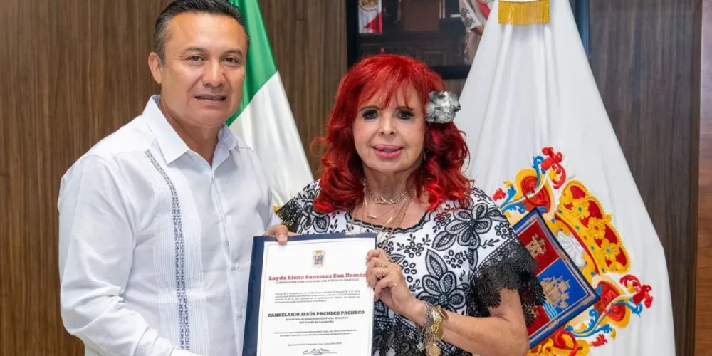 layda sansores nombra a candelario pacheco como nuevo secretario de educación en campeche (1)