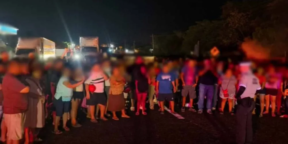 liberan la carretera campeche mérida tras bloqueo por falta de agua