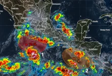 nueva zona de inestabilidad se forma frente a campeche