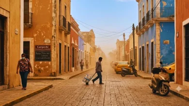 polvo del sahara eleva el calor en campeche