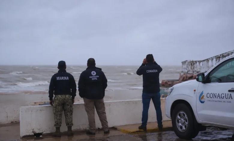 posible ciclón en la sonda de campeche es vigilado por autoridades