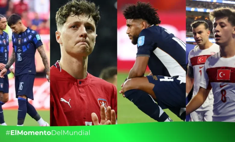 Adiós al sueño mundialista Las 16 selecciones eliminadas en la fase de grupos del Mundial 2026 (Fotos EFE, AP, Redes Sociales)